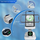 Carregador Apple Dobrável Sem Fio 3 em 1