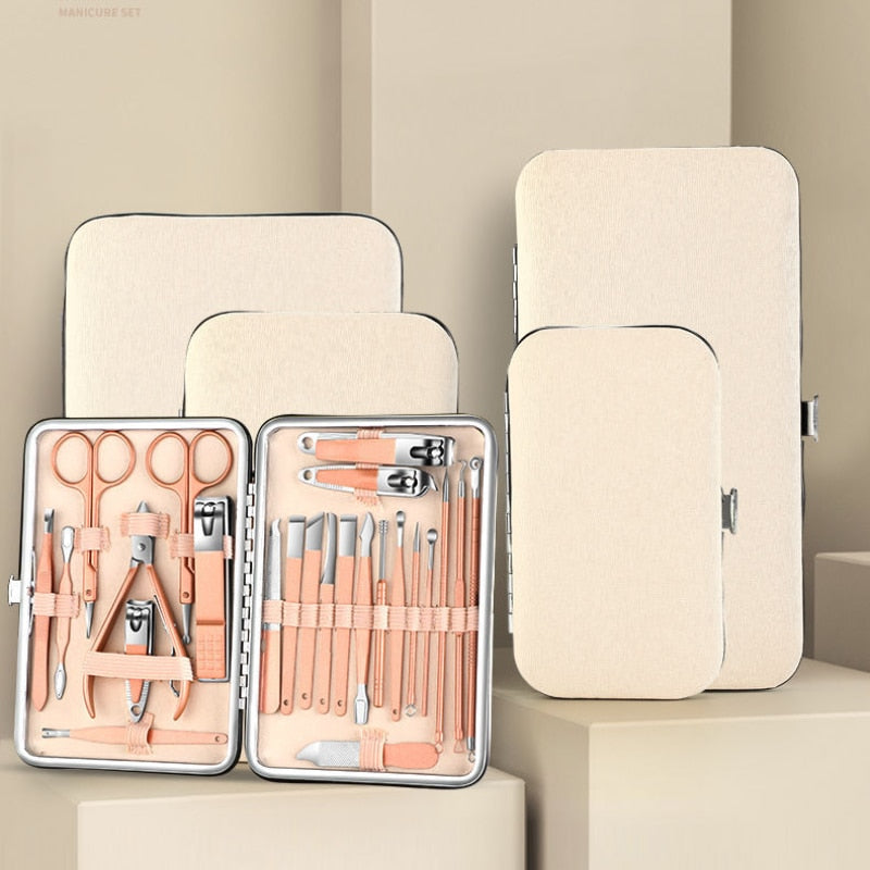 Kit Completo de Manicure e Pedicure Profissional