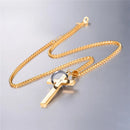 Colar Masculino Crucifixo Cruz da Aliança em Aço 316L