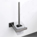 Kit Acessórios Para Banheiro 5 Peças Inox Grafite Escovado