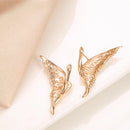 Brincos Femininos Borboleta Elegante com Zircônia