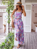 Macacão Feminino Longo Flower